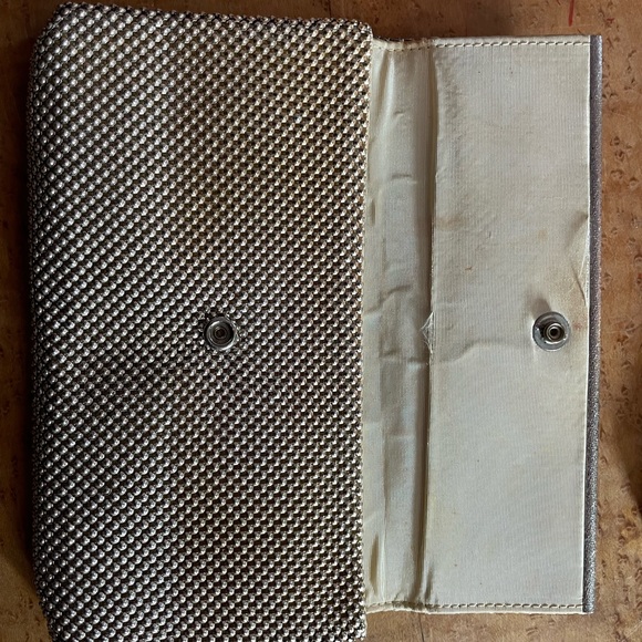 Whiting & Davis Silver Clutch - Picture 4 of 8